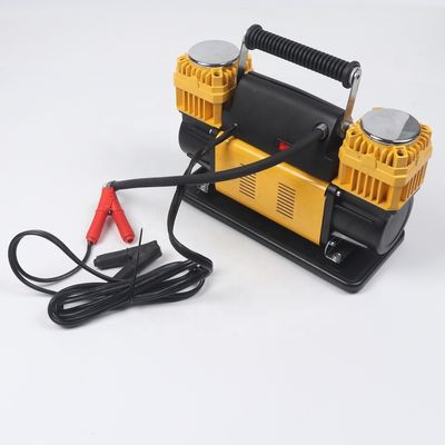 DC 12V Scooter Air Pump Πυροσβεστήρας ελαστικών με βαρύ σχέδιο διπλού κυλίνδρου
